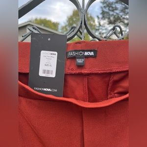 Fashion Nova XL Soft and Classy Pants,,with Ties at the Bottoms